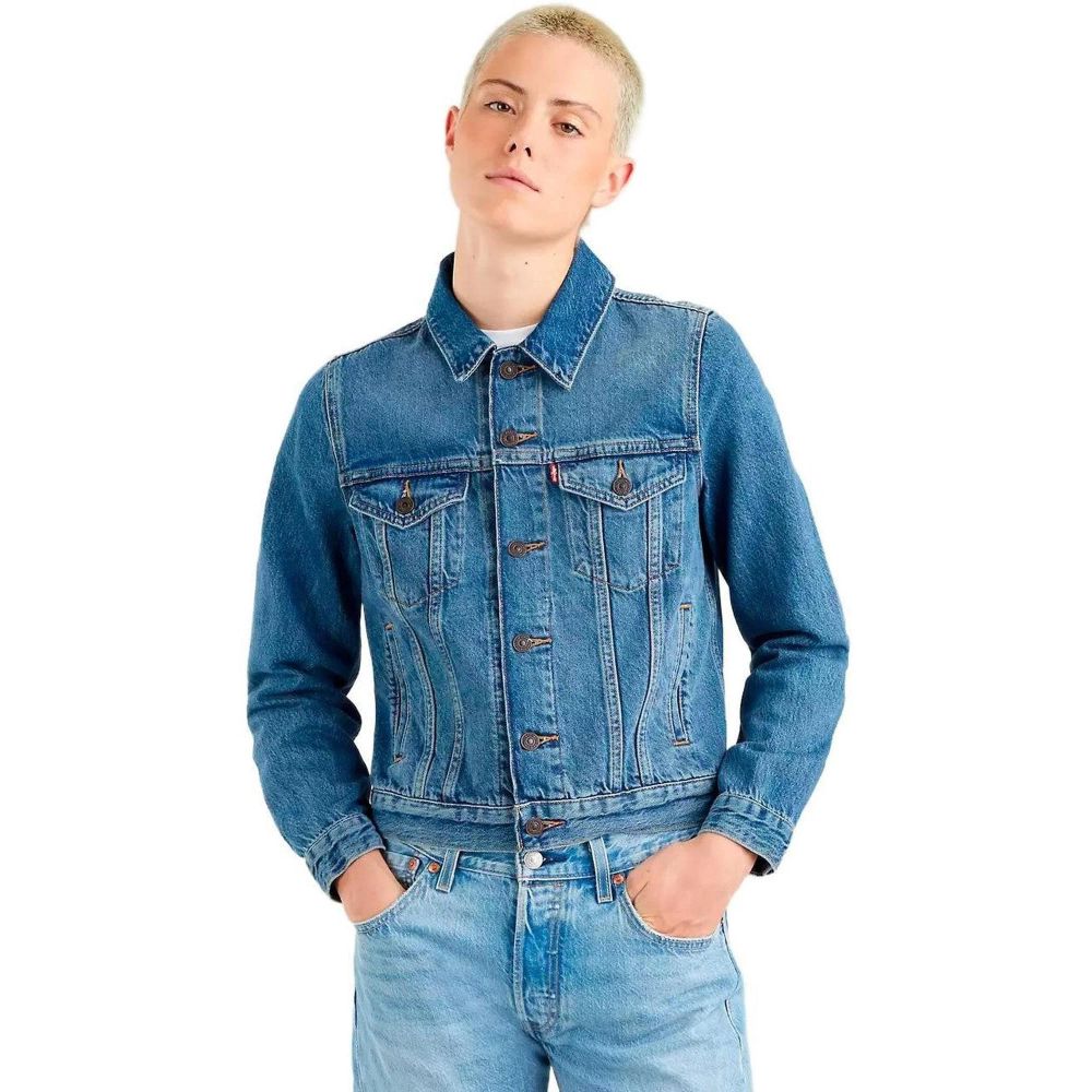 Levi&#39;s Light Blue Cotton Denim Jacket