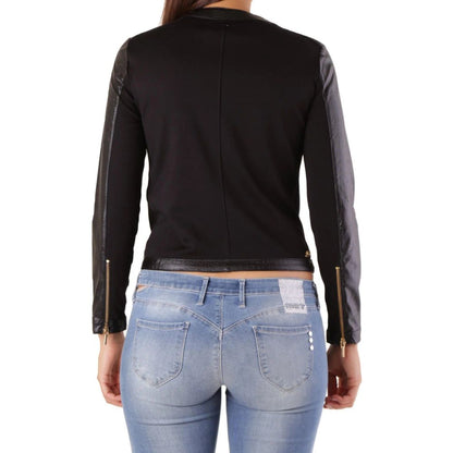 Met Black Viscose Biker Jacket
