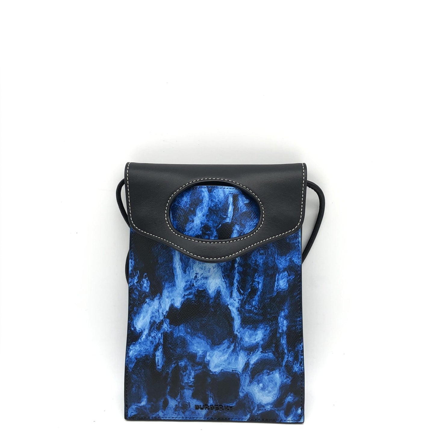 Burberry Blue/Black Pocket Phone Shoulder Bag