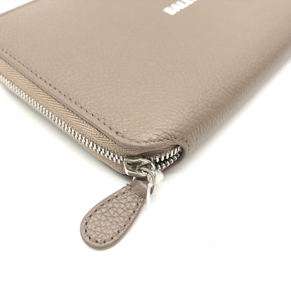 Balenciaga Calfskin Zip Around Wallet