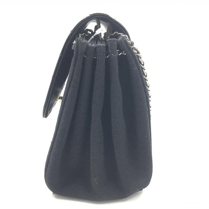 Chanel Chocolate Bar Patent Leather Shoulder Bag