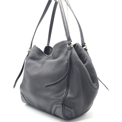 Burberry Dark Leather Tote