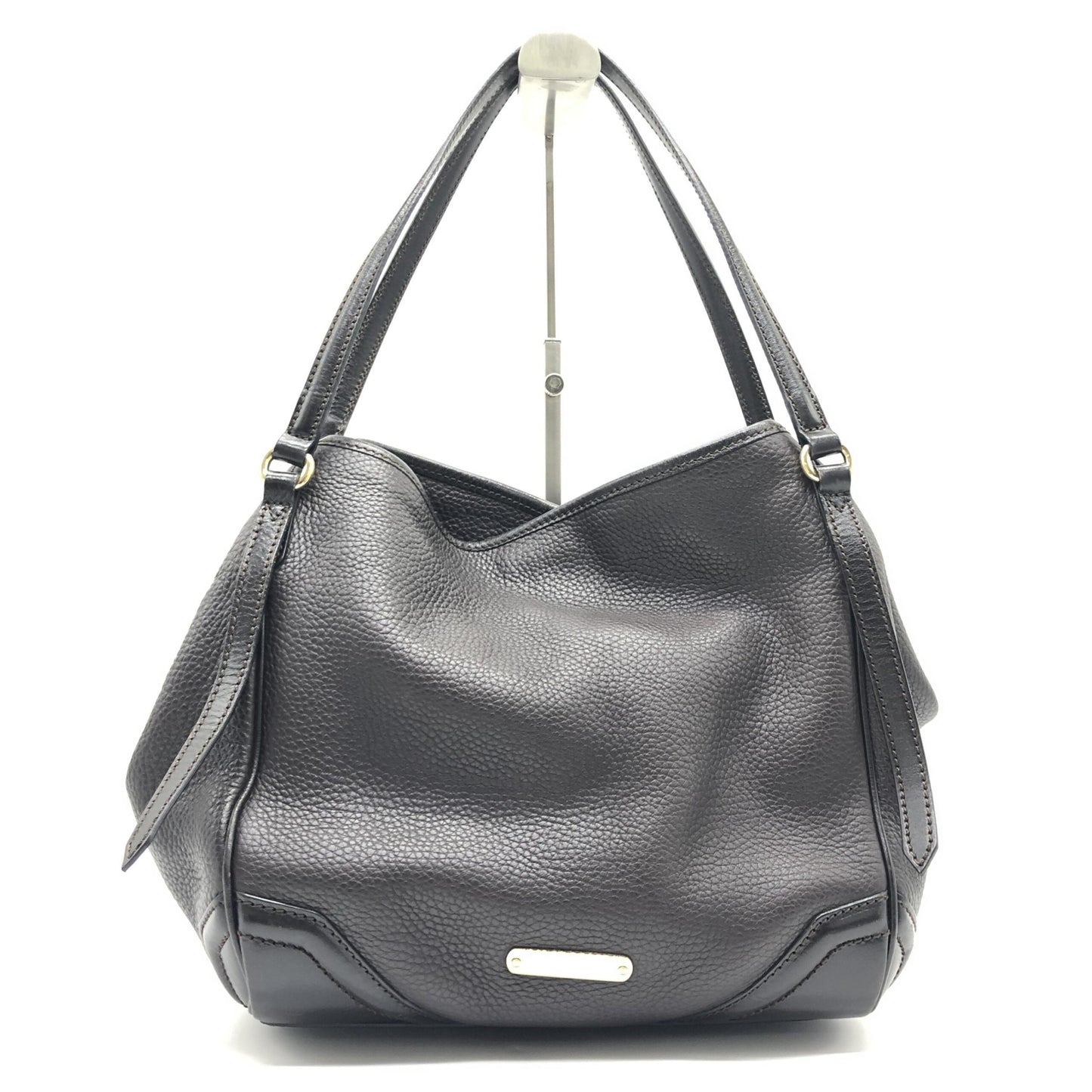 Burberry Dark Leather Tote
