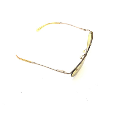 Celine Frameless Sunglasses With Yellow Lenses