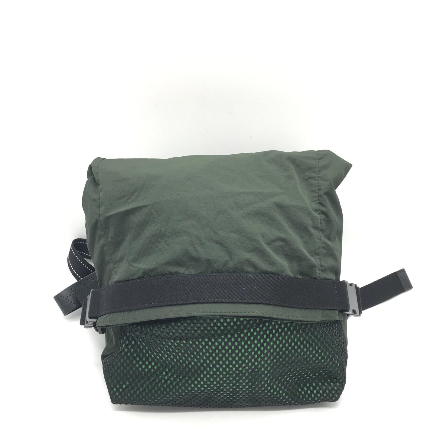Bottega Veneta Green Nylon Body Bag Waist Bag