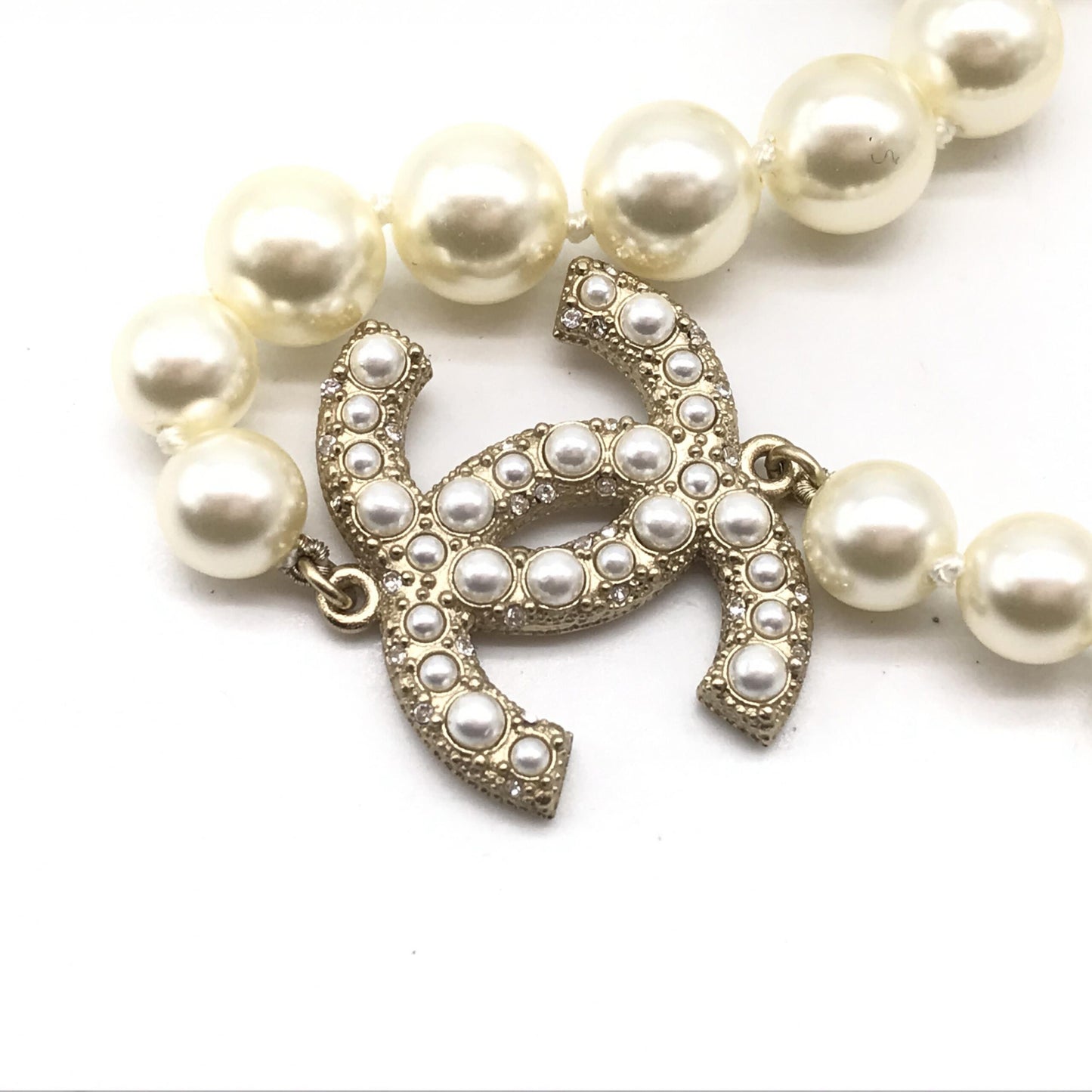 Chanel Pearl CC Necklace