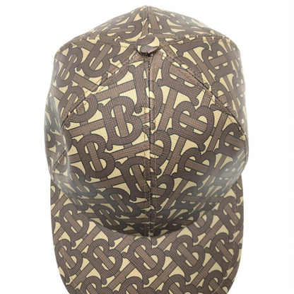 Burberry TB Monogram Baseball Cap In Brown
