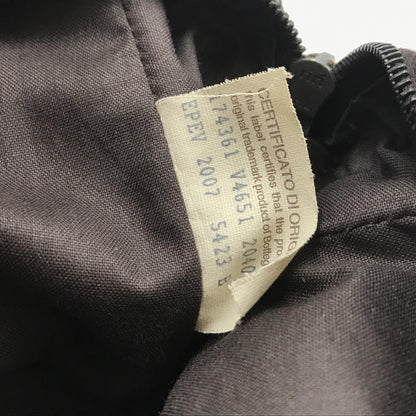 Bottega Veneta Woven Leather Cosmetic Bag, Black