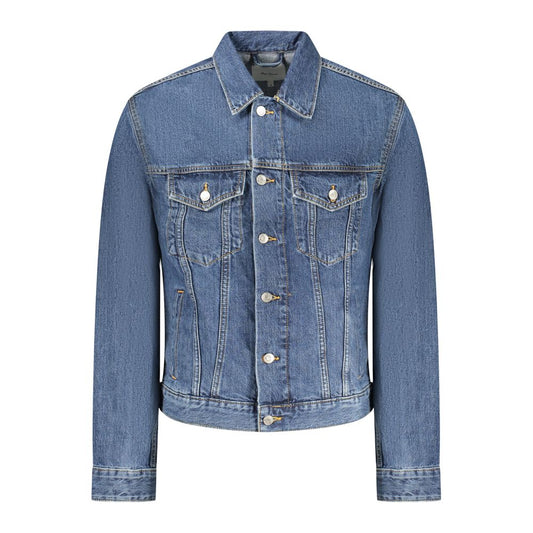 Pepe Jeans Blue Cotton Denim Jacket