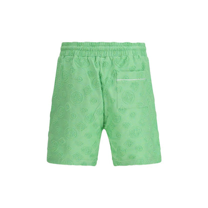 Casablanca Bicolor Cotton Bermuda Shorts