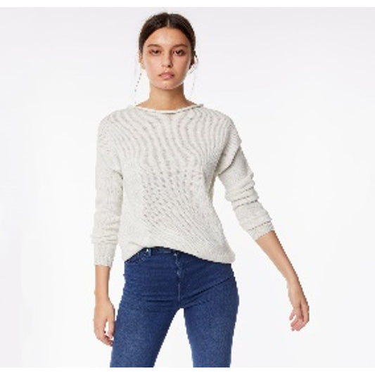 Gas Gray Marabou Sweatshirt