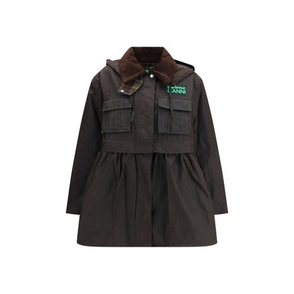 Barbour Brown Cotton Coat