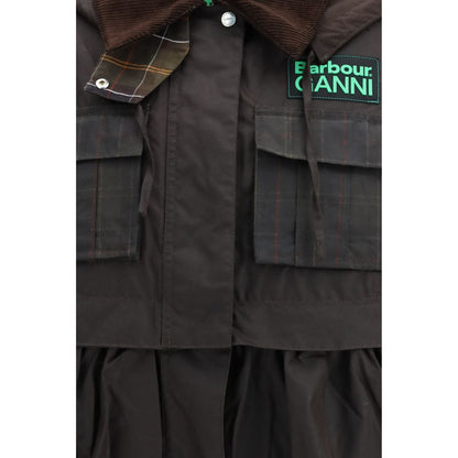 Barbour Brown Cotton Coat