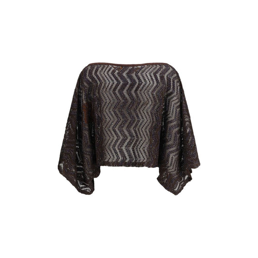 Missoni Brown Viscose Top