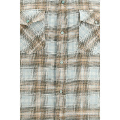 God's True Cashmere Multicolor Cashmere Pattern Shirt