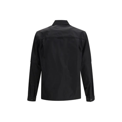 Prada Black Recycled Polyamide Jackets And Coat