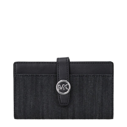 Michael Kors Black Fabric Wallet