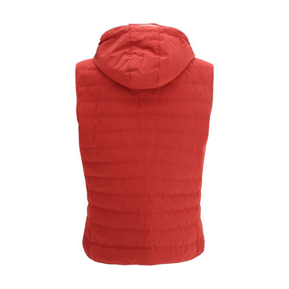 Brunello Cucinelli Multicolor Polyester Sleeveless Jacket