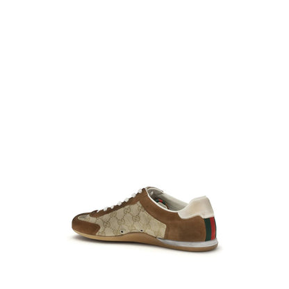 Gucci Brown Calf Leather Bos Taurus Sneakers
