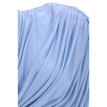 Magda Butrym Blue Copper Blouse