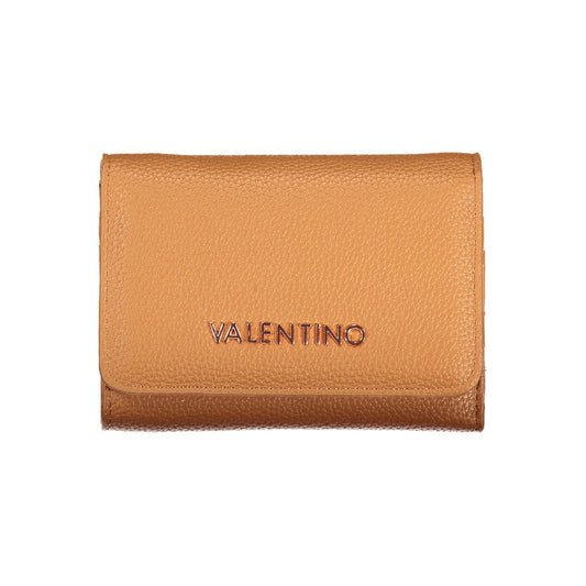 Mario Valentino Brown Polyurethane Women's Wallet