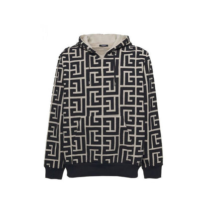 Balmain Beige Cotton Sweatshirt