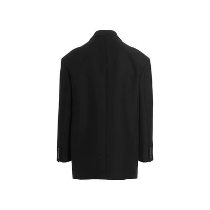 Valentino Garavani Black Silk Blazer