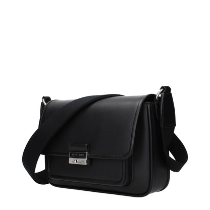 Michael Kors Black Leather Crossbody Bag