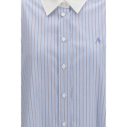 The Attico Blue Cotton Shirt