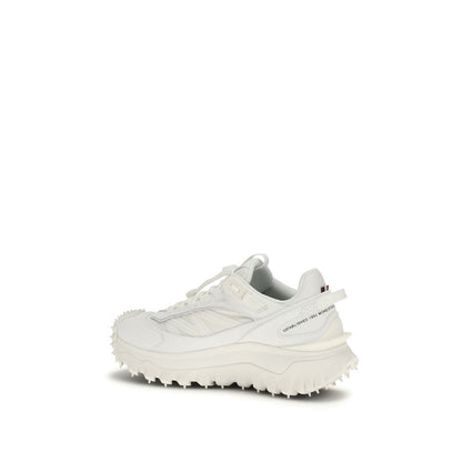 Moncler White Polyamide Athletic Sneakers