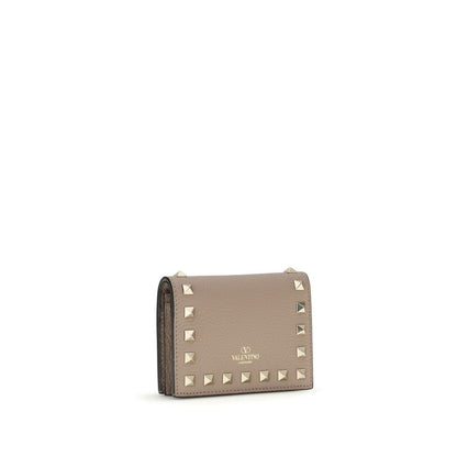 Valentino Garavani Multicolor Calf Leather Bos Taurus Wallet