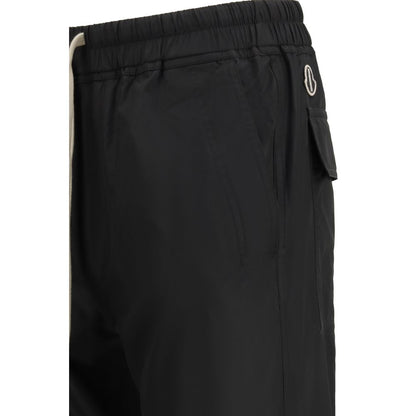 Moncler x Rick Owens Black Polyester Casual Pants