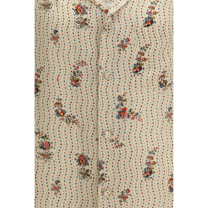Valentino Garavani Multicolor Silk Pattern Shirt