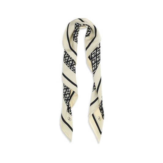 Valentino Garavani Multicolor Silk Scarf