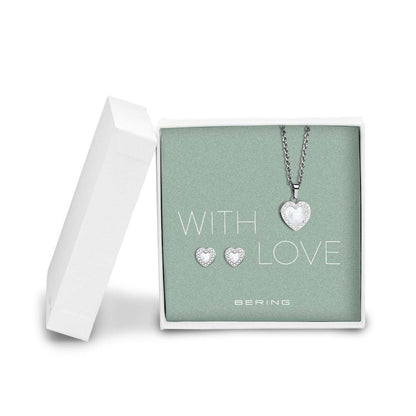 BERING Gray Stainless Steel Necklace