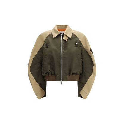Sacai Bicolor Cotton Bomber