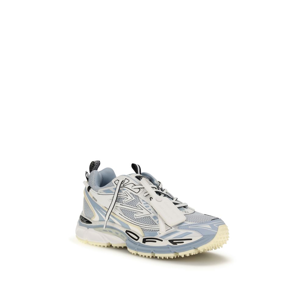 Off-White Multicolor Polyethylene Athletic Sneakers