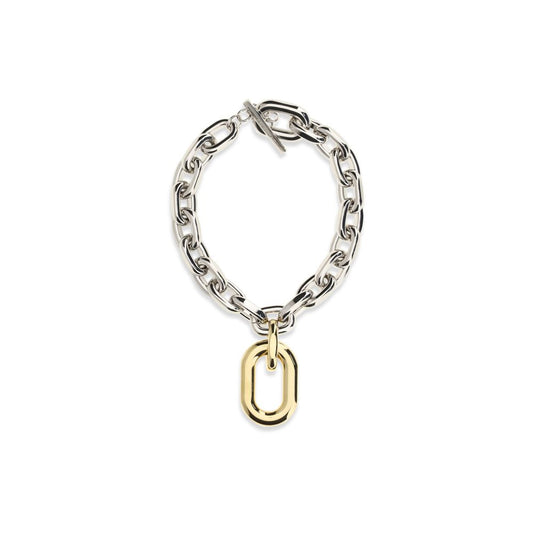 Rabanne Silver Metal Necklace