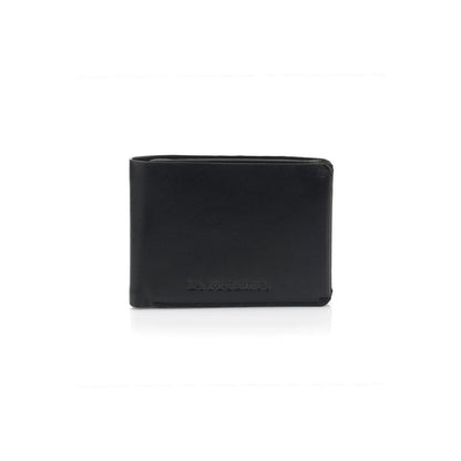 La Martina Black Cowhide Wallet