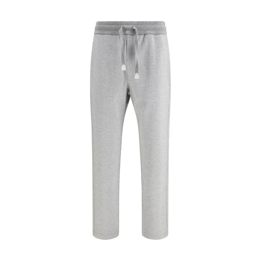 Brioni Gray Cotton Joggers (Workout Pants)