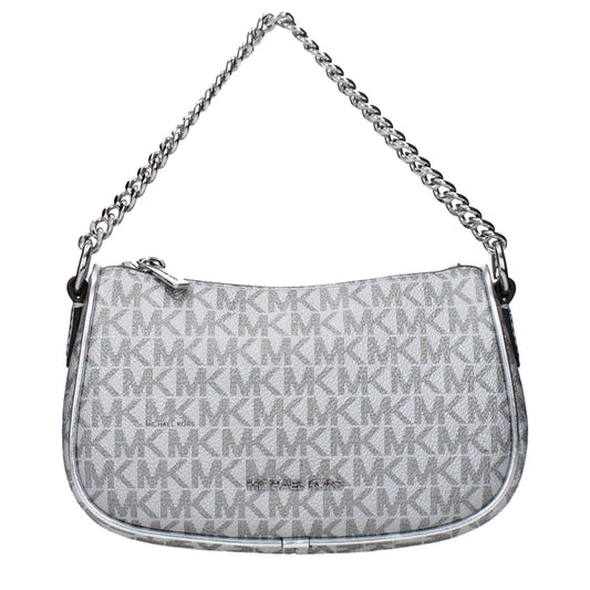 Michael Kors Gray Fabric Handbag