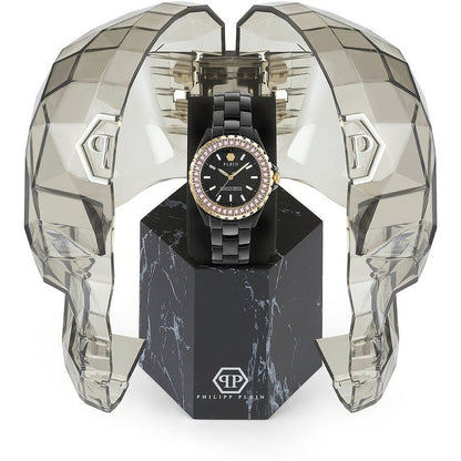 Philipp Plein Black Ceramic Dress Watch