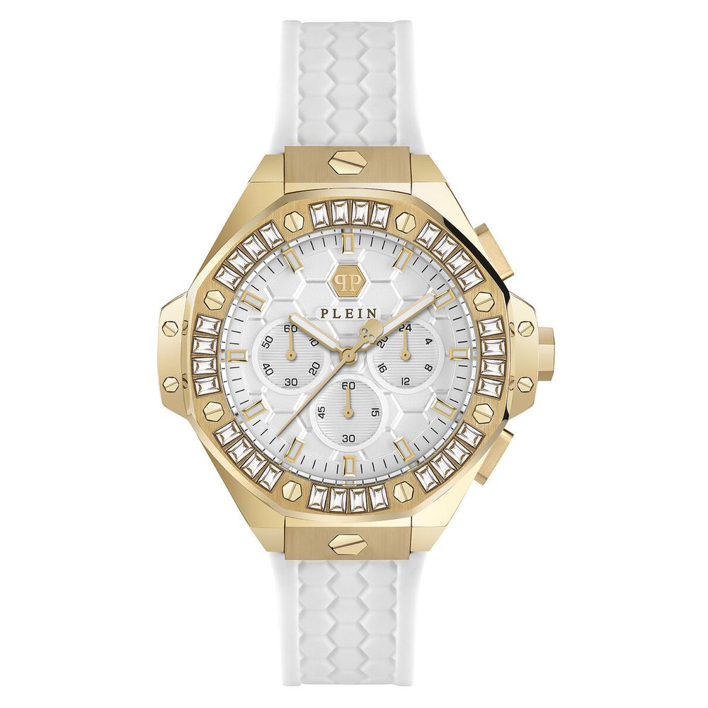 Philipp Plein White Synthetic Dress Watch