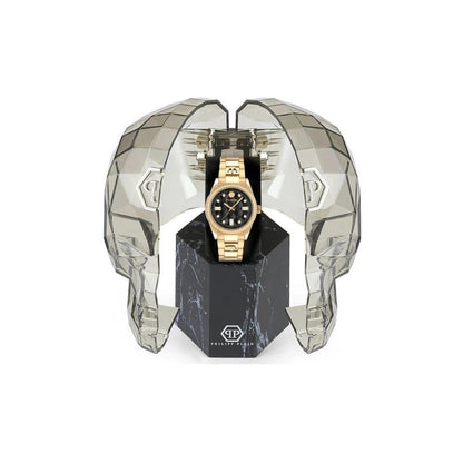 Philipp Plein Gold Stainless Steel Dress Watch