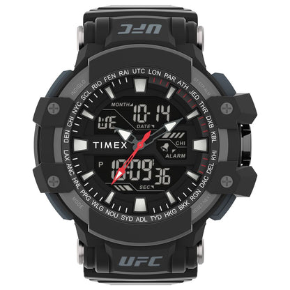 Timex Black Rubber Digital Watch