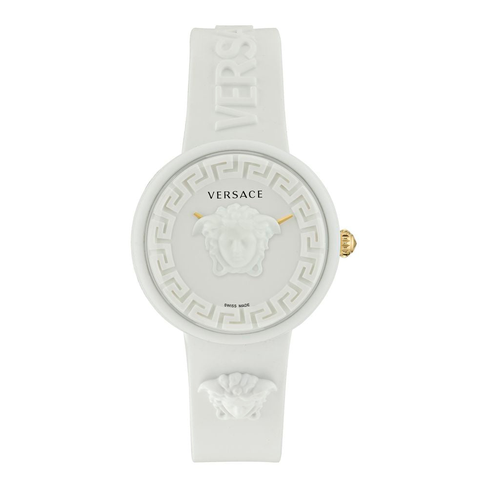Versace White Synthetic Sport Watch