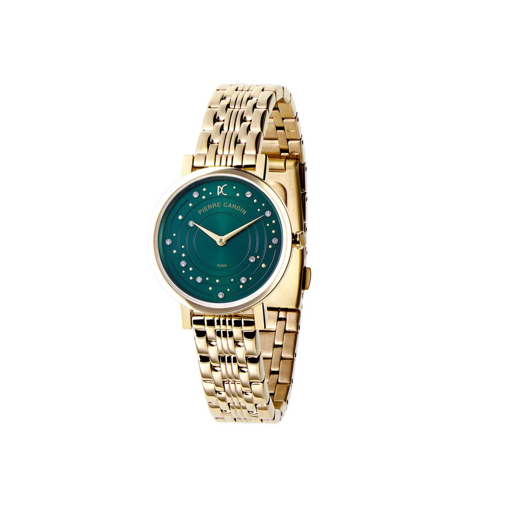Pierre Cardin Gold Stainless Steel Dress Watch