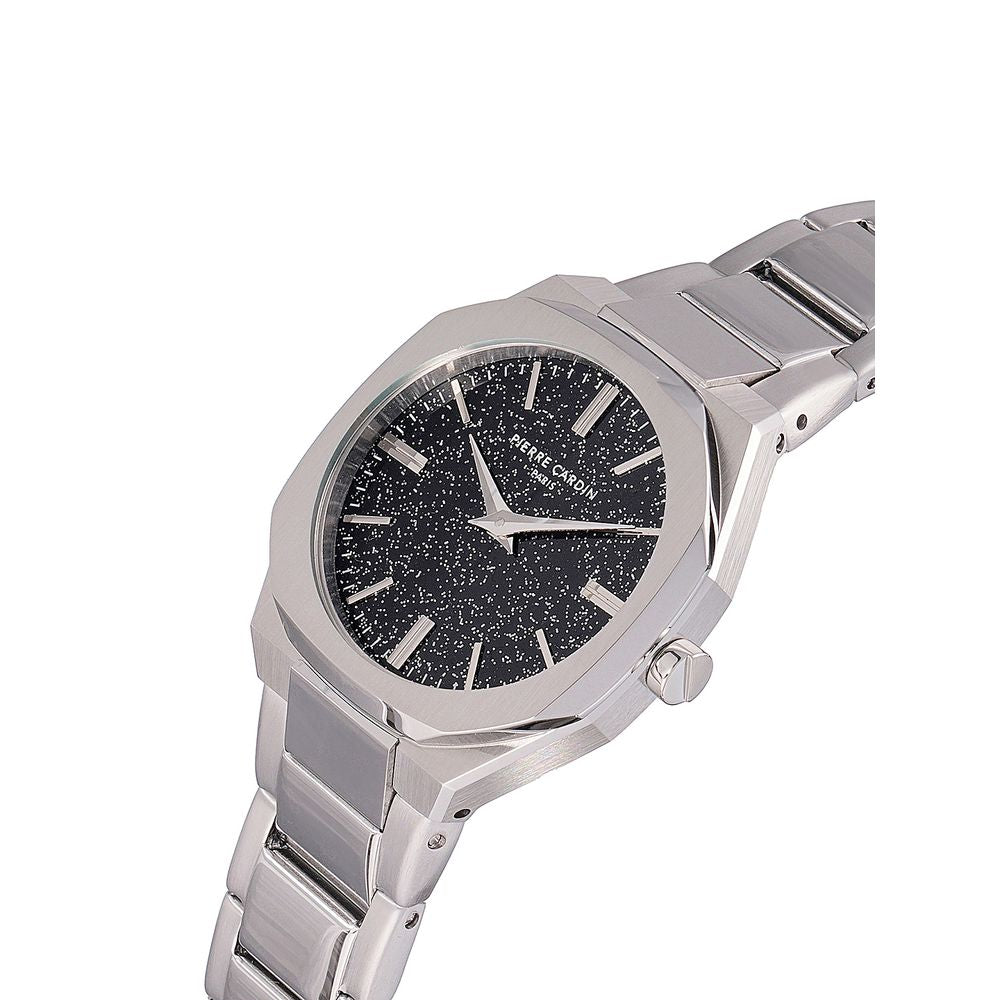 Pierre Cardin Gray Stainless Steel Dress Watch