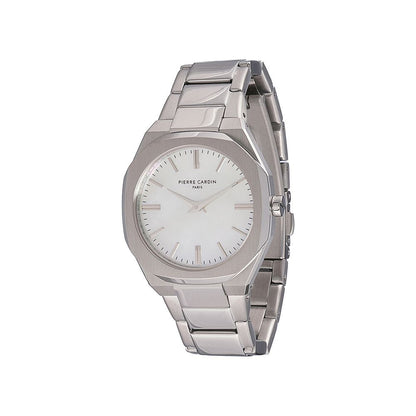 Pierre Cardin Gray Stainless Steel Dress Watch