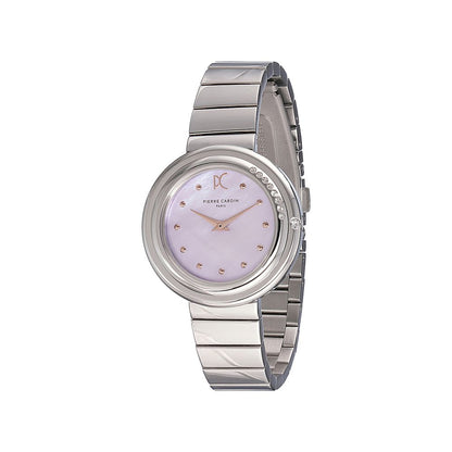 Pierre Cardin Gray Stainless Steel Dress Watch
